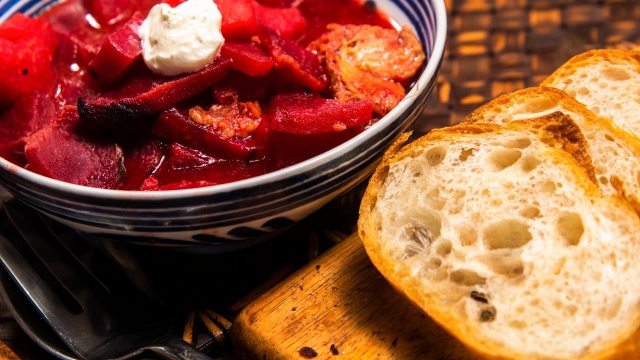 borscht çorbası